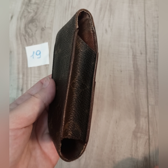 LOUIS VUITTON  Monogram Etui Cigarette case pouch MonogramCanvas Brown - Picture 3 of 8